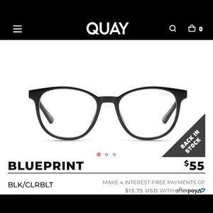 Quay blue light glasses